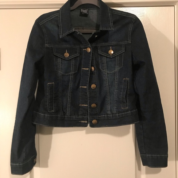 dark denim jean jacket